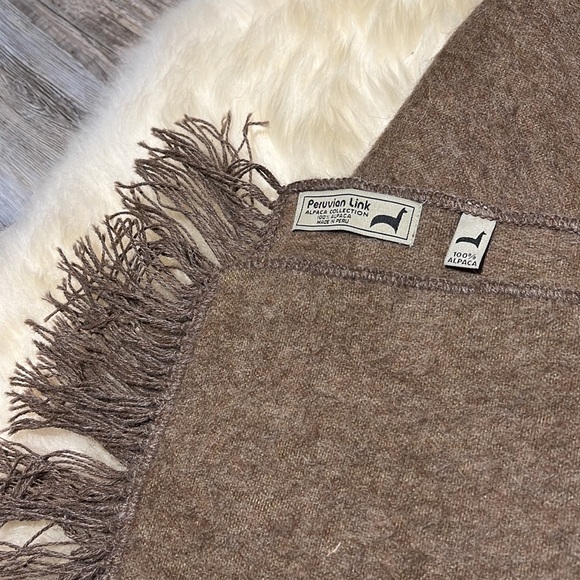 Peruvian Link 100% Alpaca scarf - Picture 2 of 2